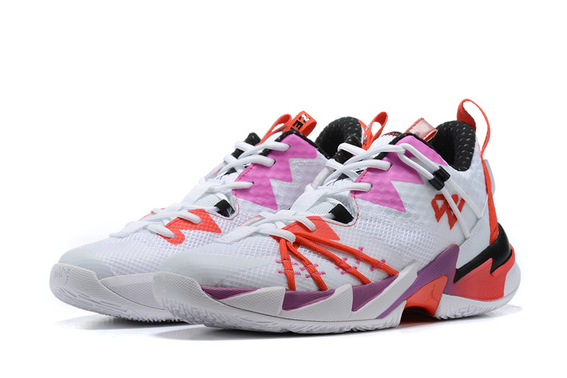 Why Not Zero 3 Elite White Pink Red Shoes - Click Image to Close